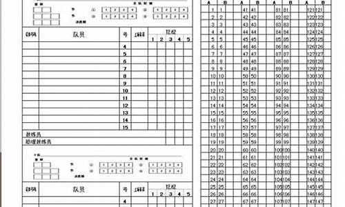 篮球比赛记分册表_篮球赛事记分表模板怎么写